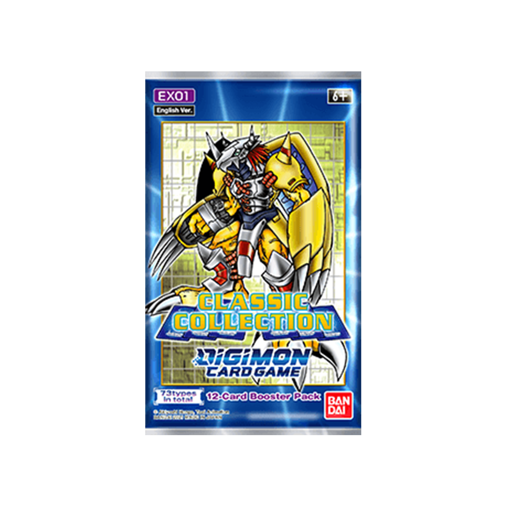 Digimon Card Game: Theme Booster Box - Classic Collection [EX-01] Booster Pack