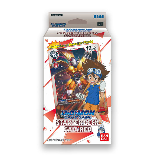 Digimon Card Game: Starter Deck Gaia Red ST-1