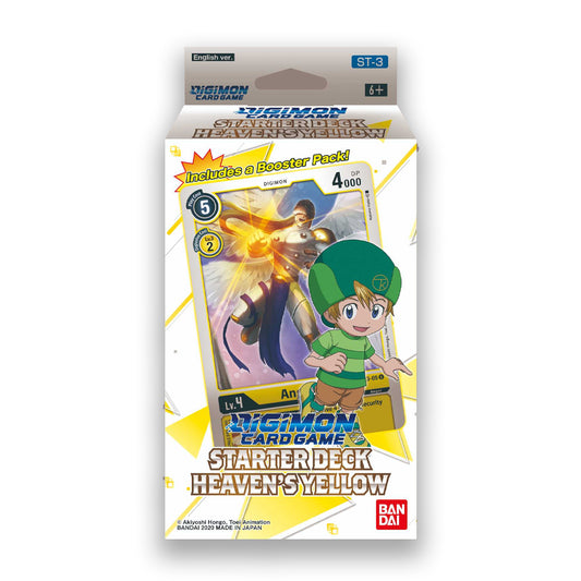Digimon Card Game: Starter Deck Heaven's Yellow ST-3