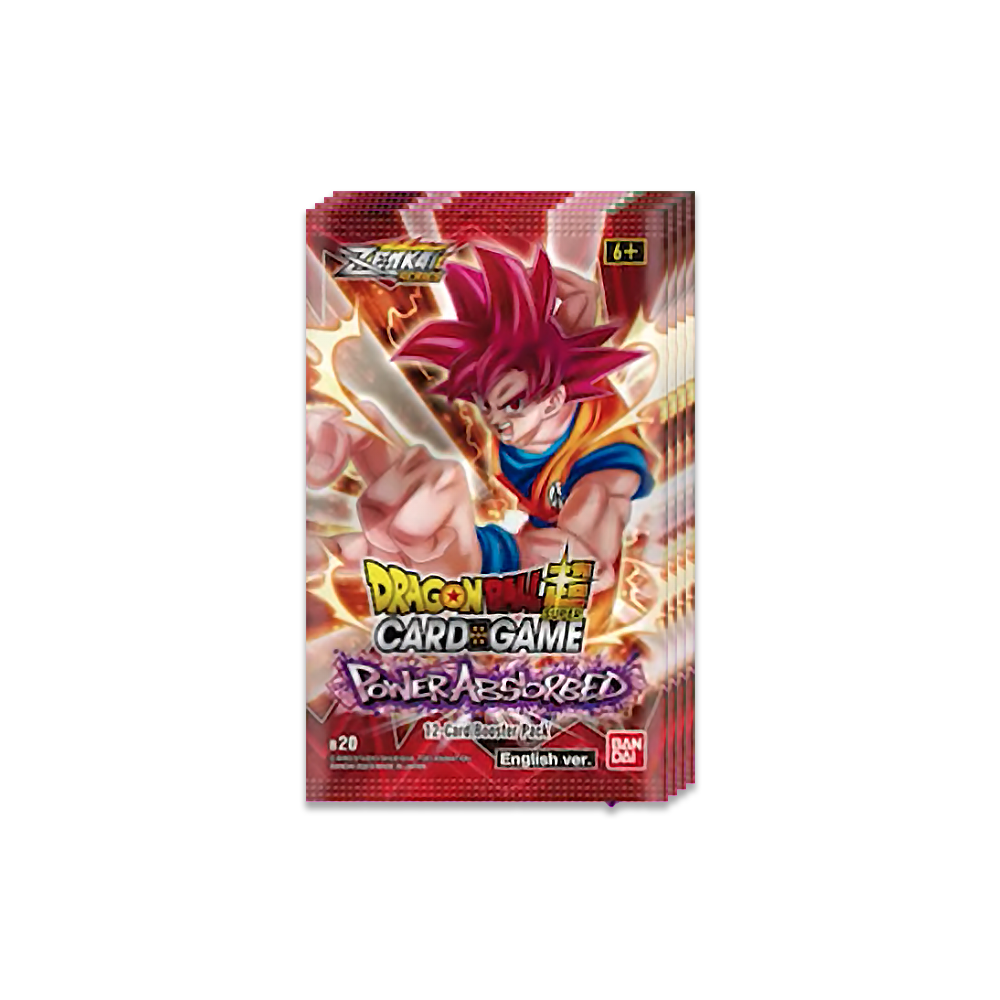 dragon ball power absorbed booster box Zenkai Series Set 03 (DBS-B20) EternaCards A total of 36 cards in the lineup feature original illustrations Dragon Ball Super: Power Absorbed