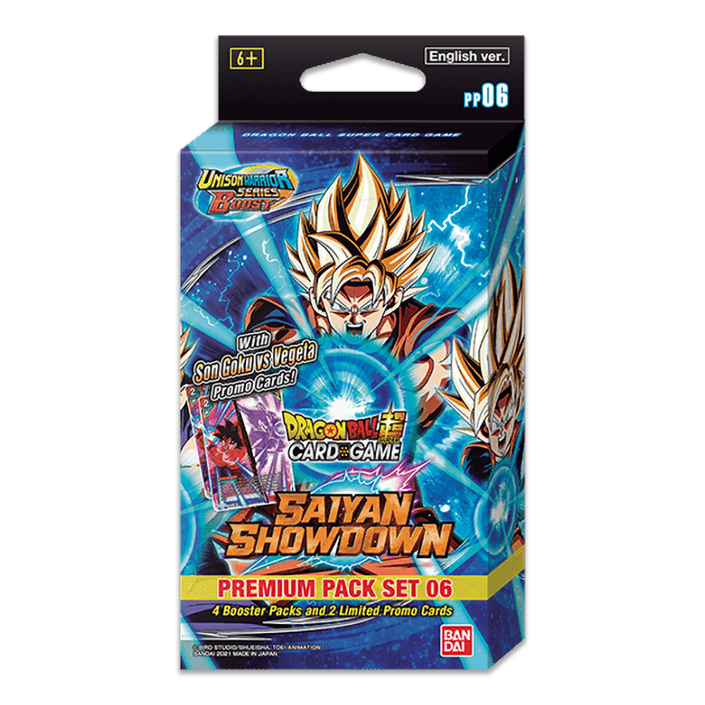 Dragon Ball Super CG Saiyan Showdown Premium Pack Set [PP06]