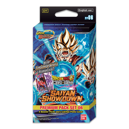 Dragon Ball Super CG Saiyan Showdown Premium Pack Set [PP06]