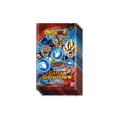 dragon ball saiyan showdown booster box ARTSET BT15: in Super Card Game with each pack including 12 cards Dragon Ball Super Saiyan Showdown