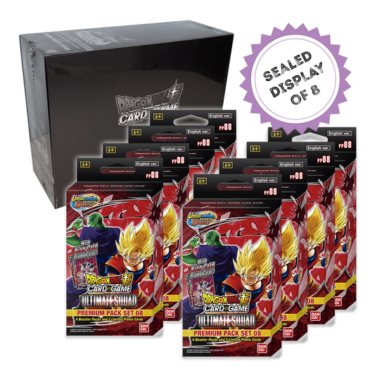 Dragon Ball Super CG - Ultimate Squad Premium Pack [PP08] Display Case of 8