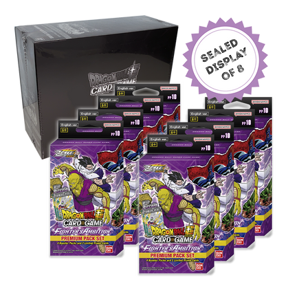Dragon Ball Super CG Fighter's Ambition Premium Pack [PP10] Display Case of 8