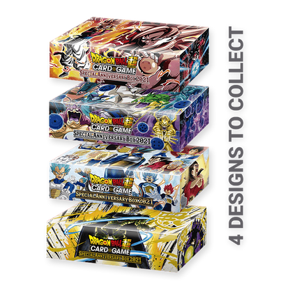 Dragon Ball Super CG: Special Anniversary Box 2021 Collector's Box Designs