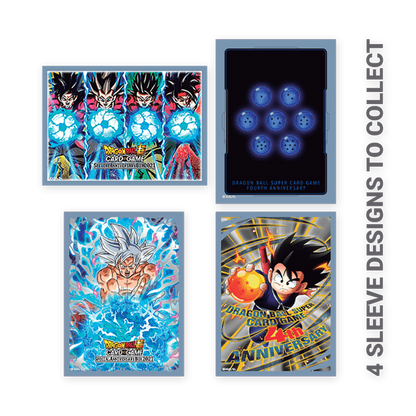 Dragon Ball Super CG: Special Anniversary Box 2021 Sleeve Designs