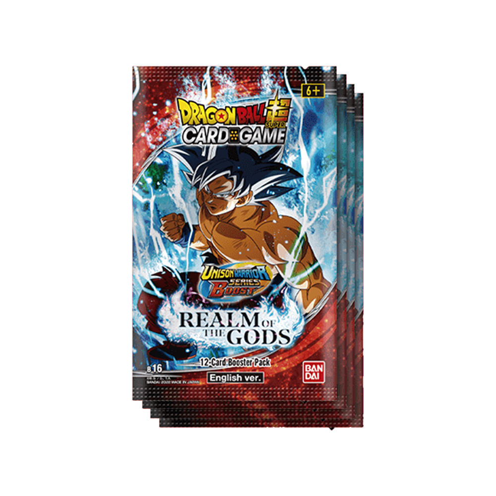Dragon Ball Super CG: Realm of the Gods Premium Pack Case of 8 - Set 7 Eclipse Cards Dragon Ball Super CG: Realm of the Gods Premium Pack Case of 8 - Set 7 Eclipse Cards