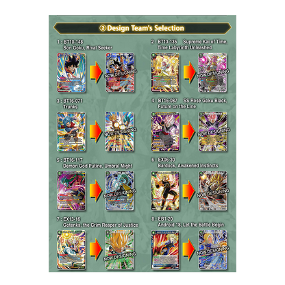Dragon Ball Super Card Game - Collector's Selection Vol.3 Designer's Selection