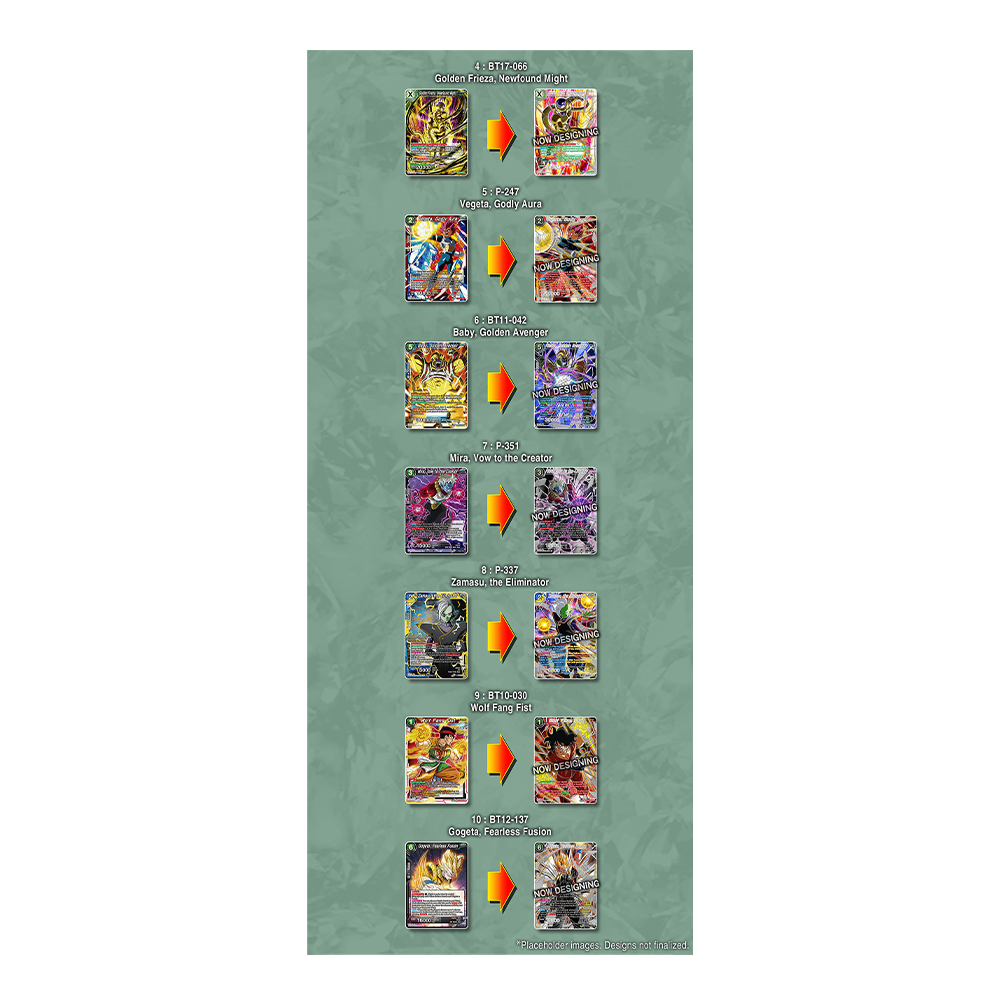Dragon Ball Super Card Game - Collector's Selection Vol.3 Top 10 -2