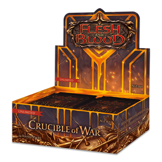 Flesh and Blood: Crucible of War Booster Box (Unlimited)