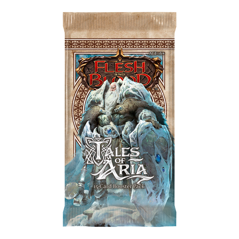 tales of aria booster box Flesh and Blood revealing its existence for the first time in centuries Flesh and Blood TCG -