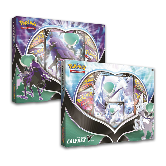 Pokémon TCG: Ice Rider & Shadow Rider Calyrex V Box Bundle