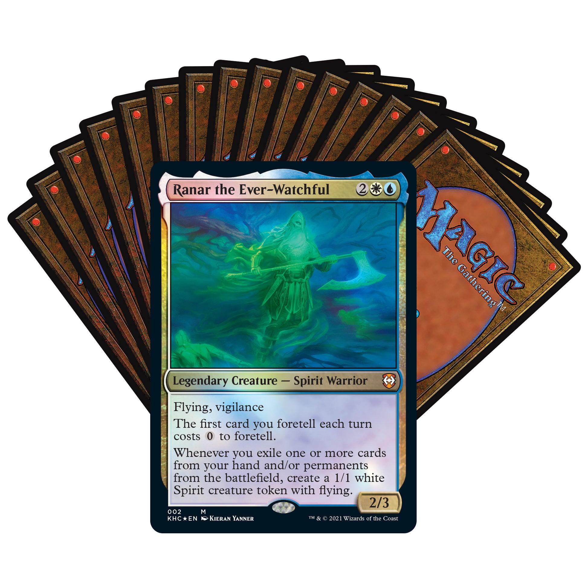 Magic: The Gathering Kaldheim Commander Deck Phantom Premonition Eclipse Cards Magic: The Gathering Kaldheim Commander Deck Phantom Premonition Eclipse Cards