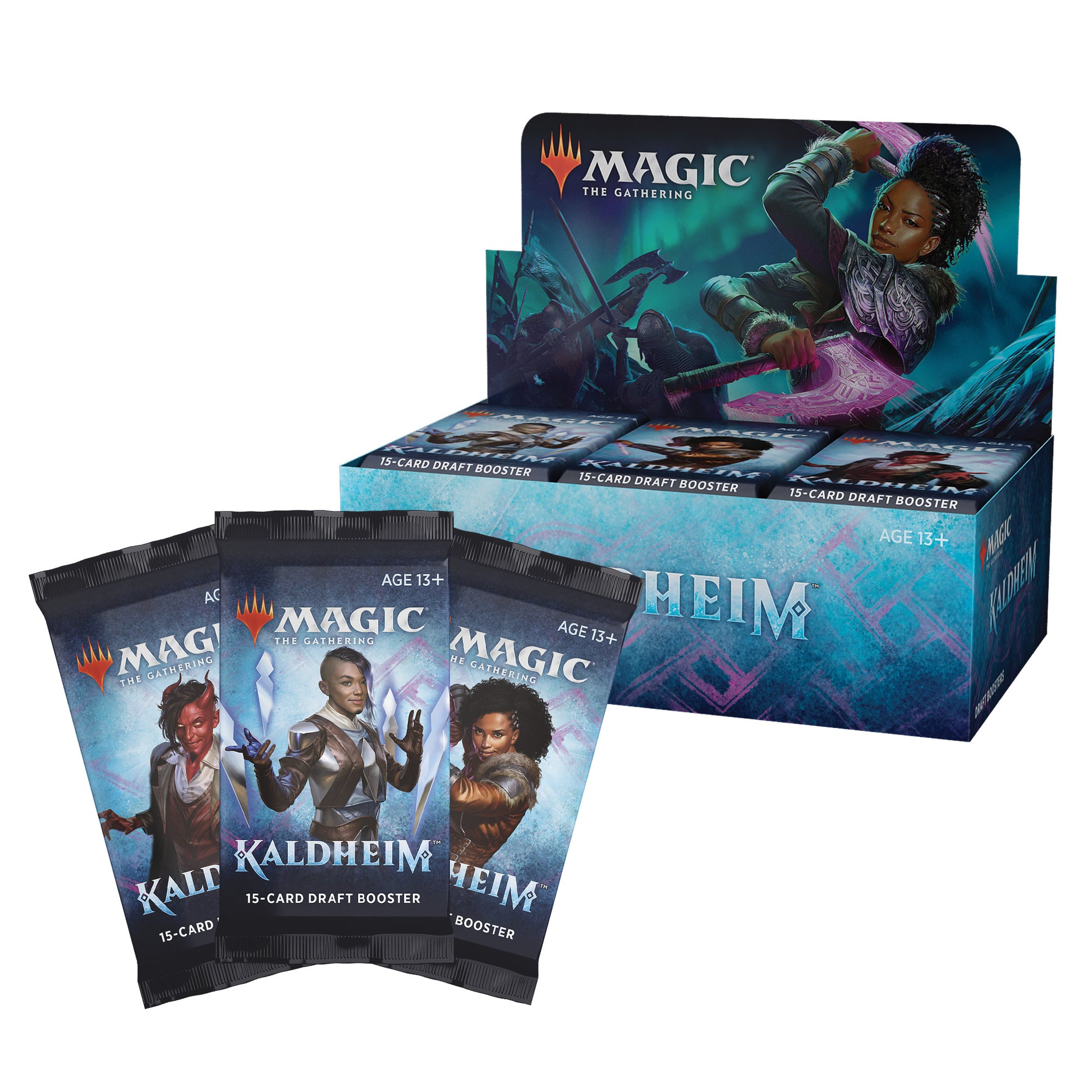 Magic: The Gathering Kaldheim Draft Booster Box - Eclipse Cards Magic: The Gathering Kaldheim Draft Booster Box - Eclipse Cards
