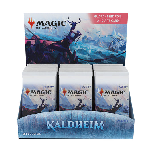 Magic The Gathering Kaldheim Set booster box front