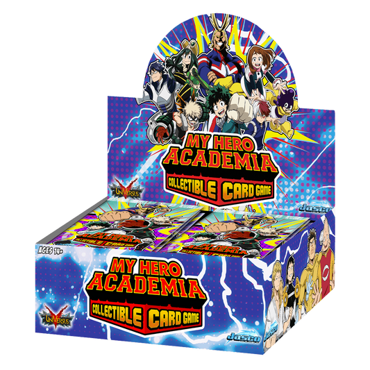 My Hero Academia Card Game Booster Box - Wave 1 Display