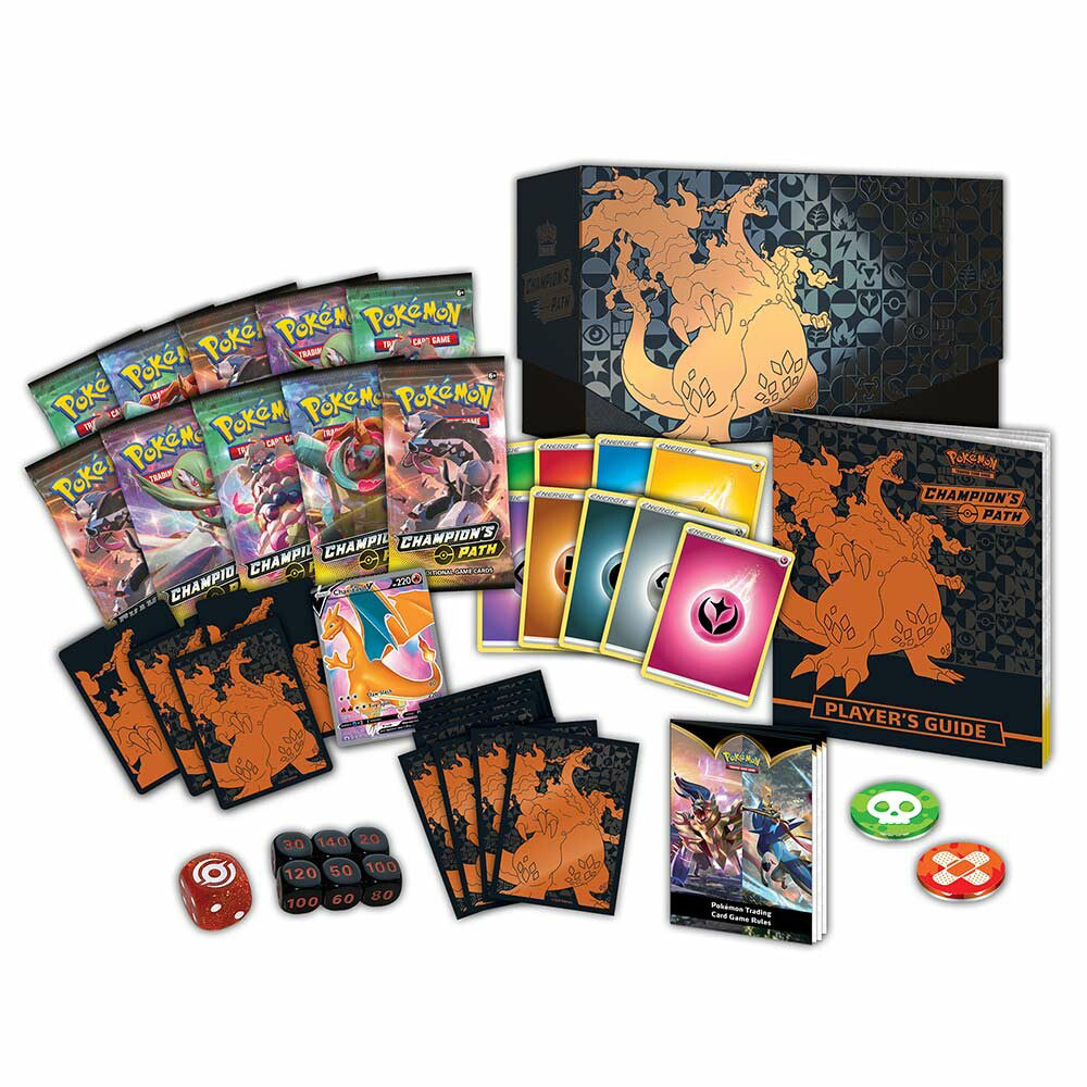 Pokémon Trading Card Game Champion's Path Elite Trainer Box – Eclipse Cards
