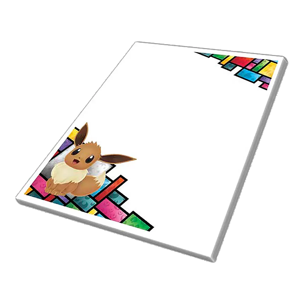 Pokémon Collectors Chest with 2 Poke Balls & 3 Eevee Promo Cards 3-Pack Notepad