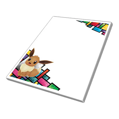 Pokémon Collectors Chest with 2 Poke Balls & 3 Eevee Promo Cards 3-Pack Notepad