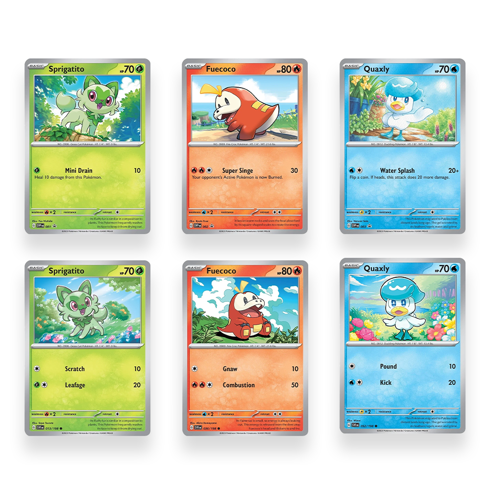 Pokémon TCG: Paldea Collection – Set of 3 Promos