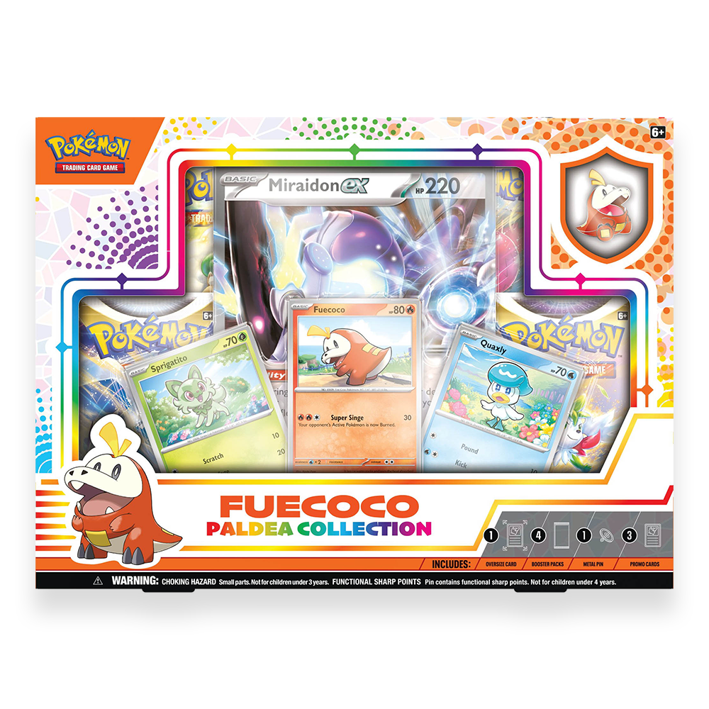 Pokémon TCG: Paldea Collection - Fuecoco (Miraidon Ex) Front