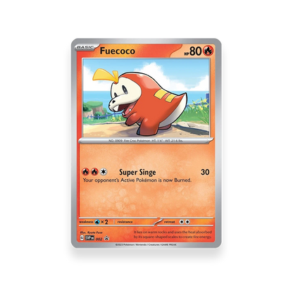 Pokémon TCG: Paldea Collection - Fuecoco Promo 1