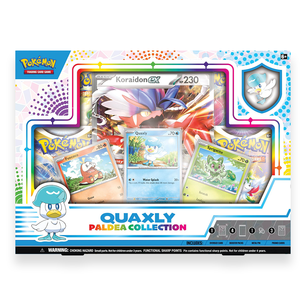 Pokémon TCG: Paldea Collection - Quaxly (Koraidon Ex) Front