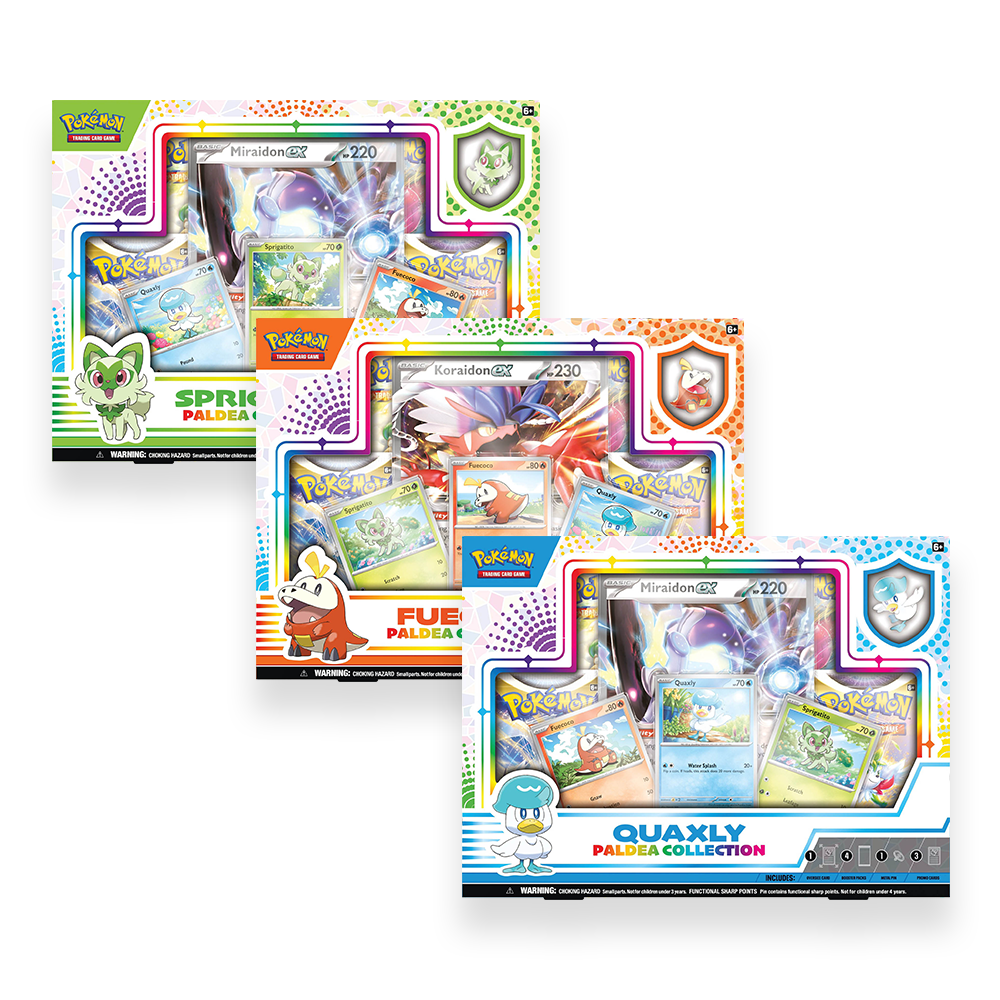 Pokémon TCG: Paldea Collection – Set of 3