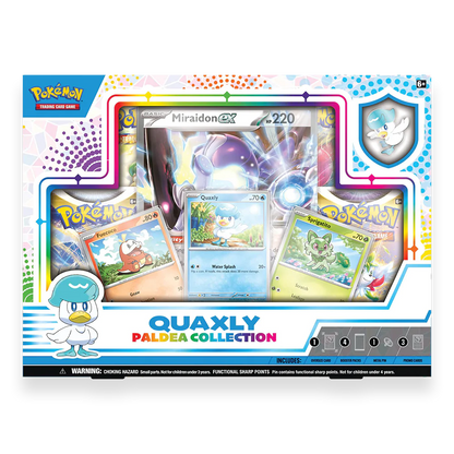 Pokémon TCG: Paldea Collection - Quaxly (Miraidon Ex) Front