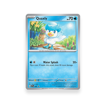 Pokémon TCG: Paldea Collection - Quaxly Promo 1