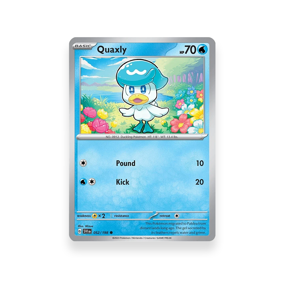 Pokémon TCG: Paldea Collection - Quaxly Promo