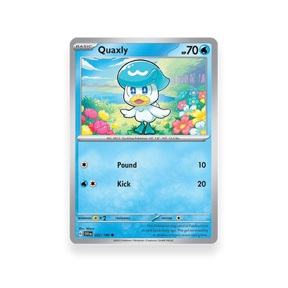 Pokémon TCG: Paldea Collection - Quaxly Promo