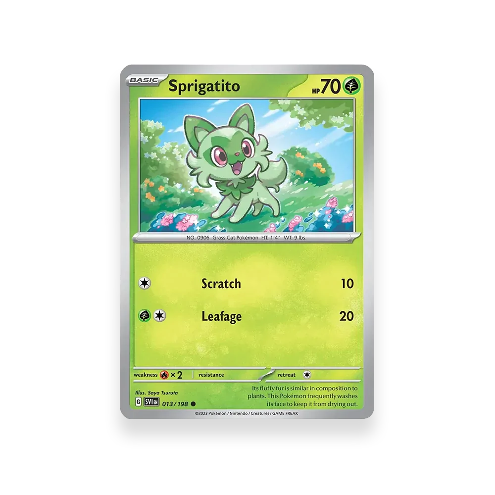 Pokémon TCG: Paldea Collection - Sprigatito Promo