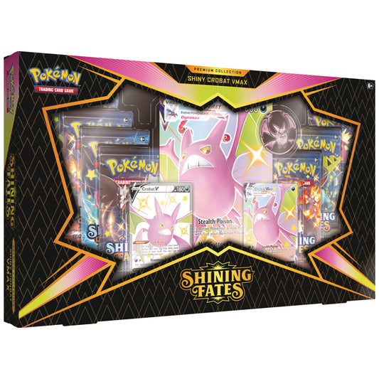 Pokémon TCG Shining Fates Mini Premium Collection Shiny Crobat VMAX