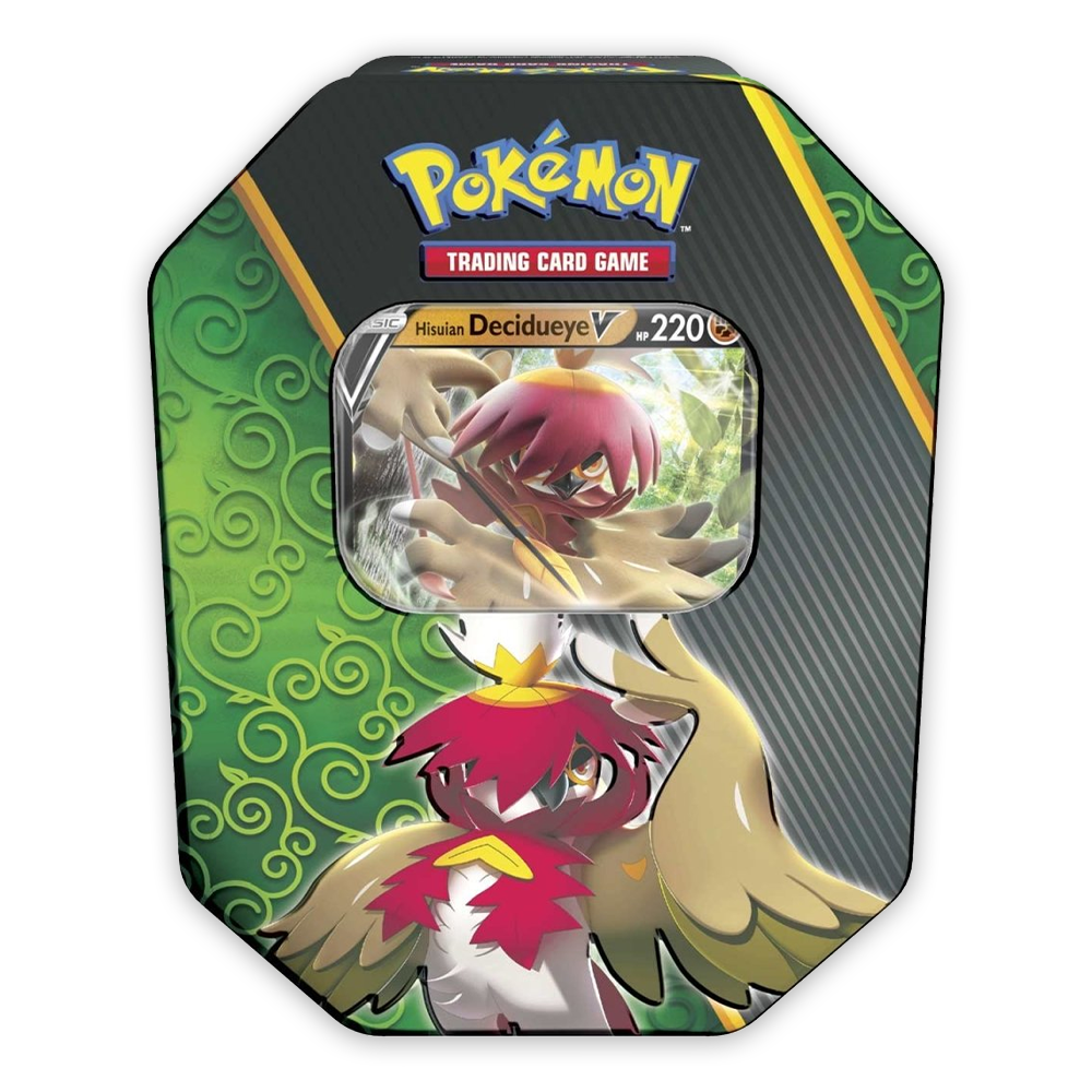 Pokémon TCG: Divergent Powers Tin - Hisuian Decidueye V