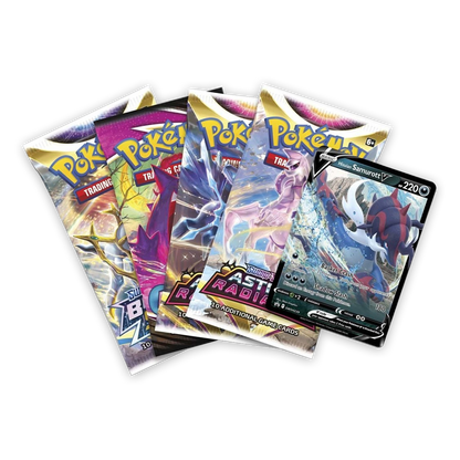 Pokémon TCG: Divergent Powers Tins Bundle - Packs and  Hisuian Samurott V promo