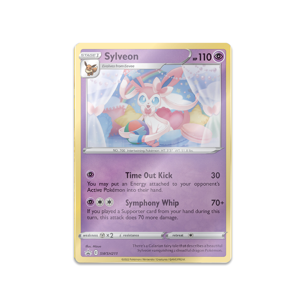 Pokémon TCG: Sword & Shield – Astral Radiance 3-Pack Booster Display - Sylveon promo