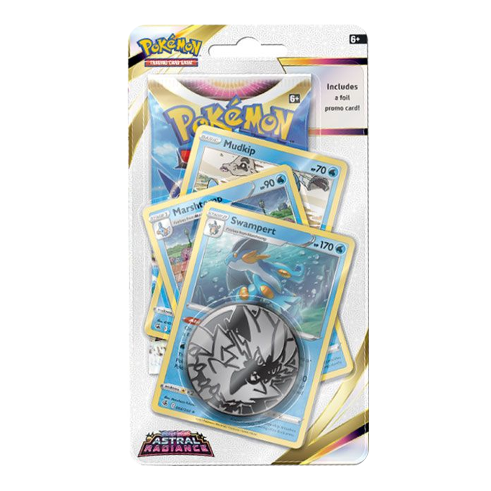 Pokémon TCG: Sword & Shield – Astral Radiance Premium Checklane Blister Swampert