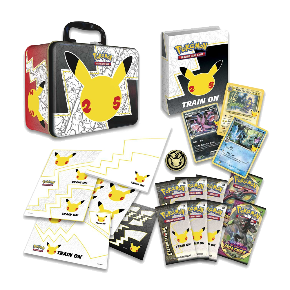 Pokémon TCG: Celebrations Collector Chest Contents