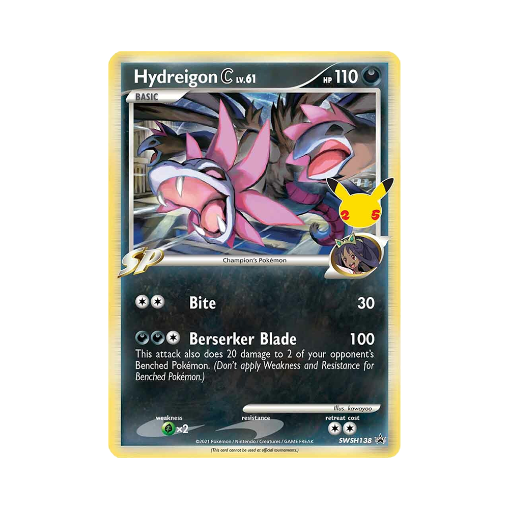 Pokémon TCG: Celebrations Collector Chest Hydreigon C