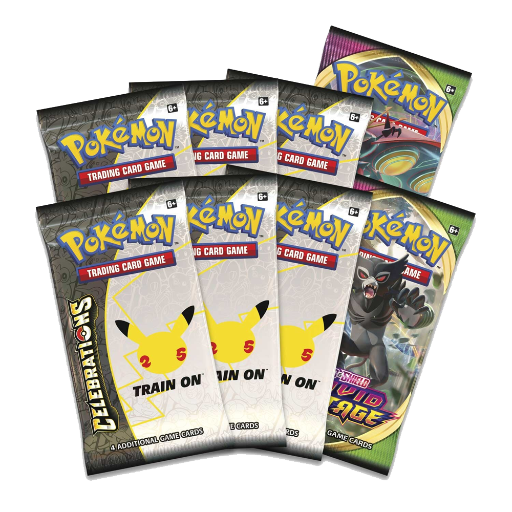 Pokémon TCG: Celebrations Collector Chest Booster Packs