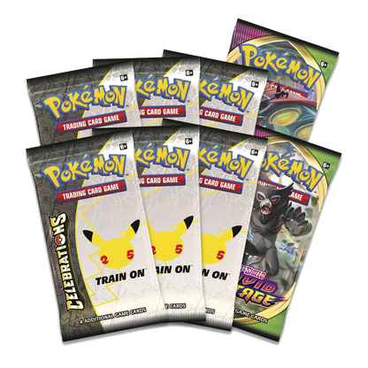 Pokémon TCG: Celebrations Collector Chest Booster Packs