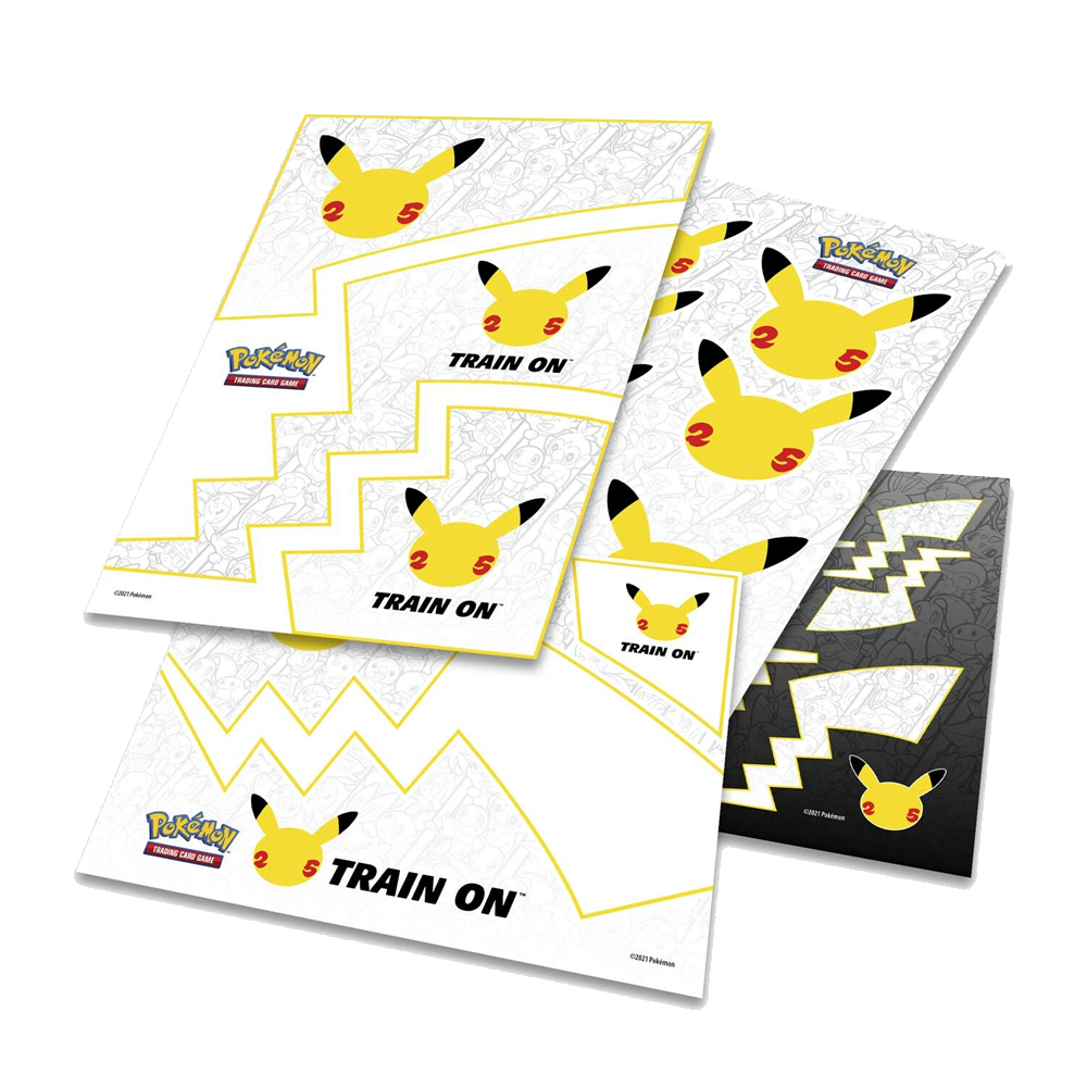 Pokémon TCG: Celebrations Collector Chest Stickers