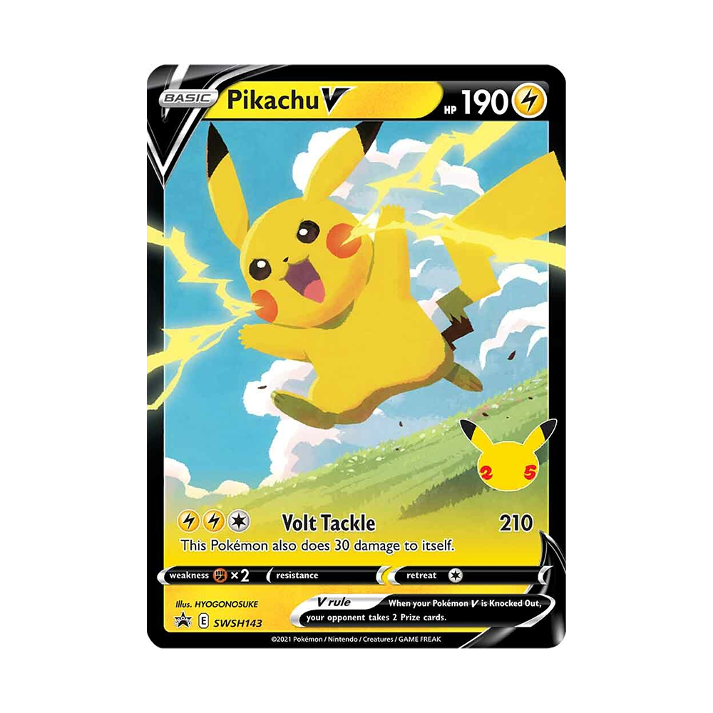 Pokémon TCG: Celebrations Premium Figure Collection – Pikachu VMAX - V Promo