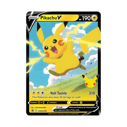 Pokémon TCG: Celebrations Premium Figure Collection – Pikachu VMAX - V Promo