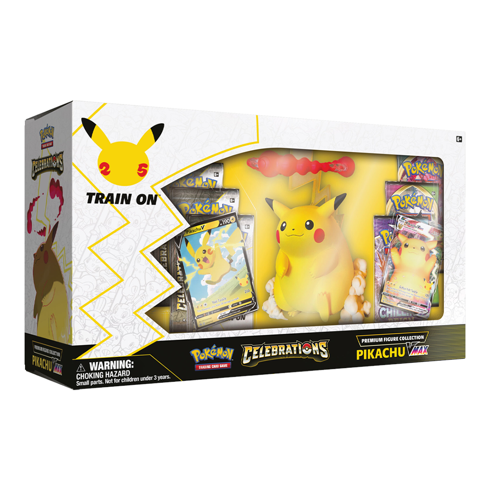 Pokémon TCG: Celebrations Premium Figure Collection – Pikachu VMAX