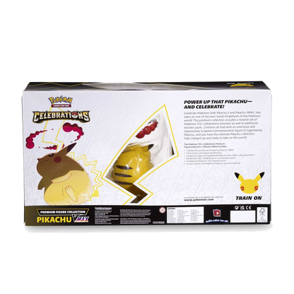 Pokémon TCG: Celebrations Premium Figure Collection – Pikachu VMAX Back