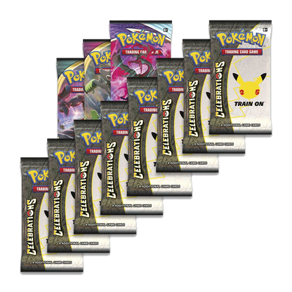 Pokémon TCG: Celebrations Premium Figure Collection – Pikachu VMAX - Booster Packs