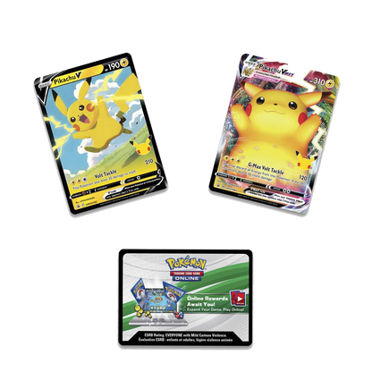 Pokémon TCG: Celebrations Premium Figure Collection – Pikachu VMAX Promos